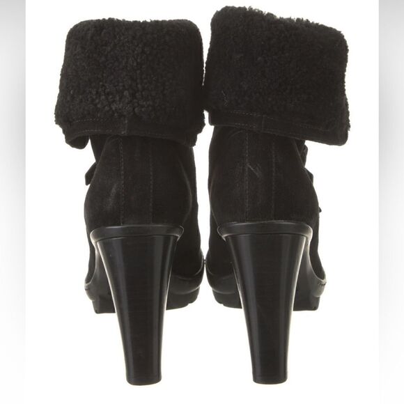 Ralph Lauren 2011 Collection “Forilla” ItalianSuede & Lamb Shearling Ankle Boot - Picture 6 of 16